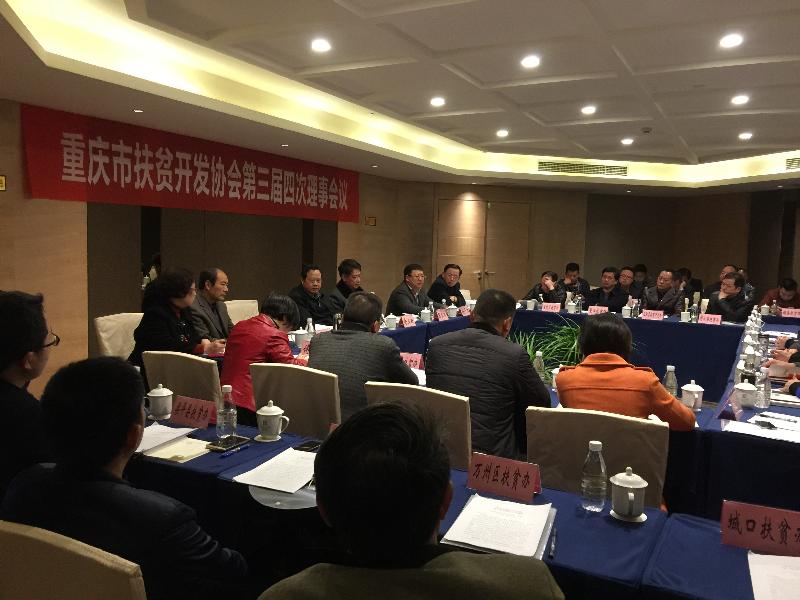 重庆市扶贫开发协会召开三届四次理事会议(图2)