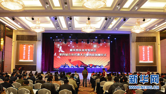 重庆市扶贫开发协会召开第四届会员代表大会 推选产生新一届协会领导(图1)