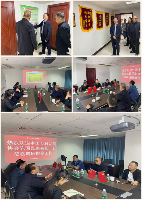中国乡村发展协会企业家副会长 陈国民一行莅临协会调研指导工作(图2) 中国乡村发展协会企业家副会长 陈国民一行莅临协会调研指导工作(图2)